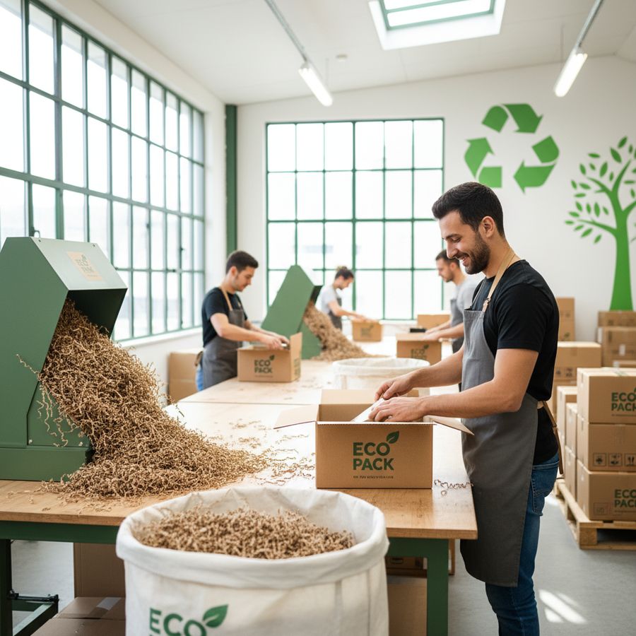 Hur återvinning av well-chips förenklar hållbar paketering