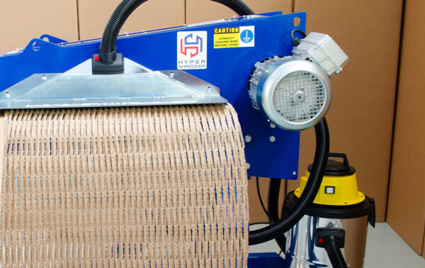 Hyper Shredder 700 – Industriell kartongstrimlare för intensiv drift