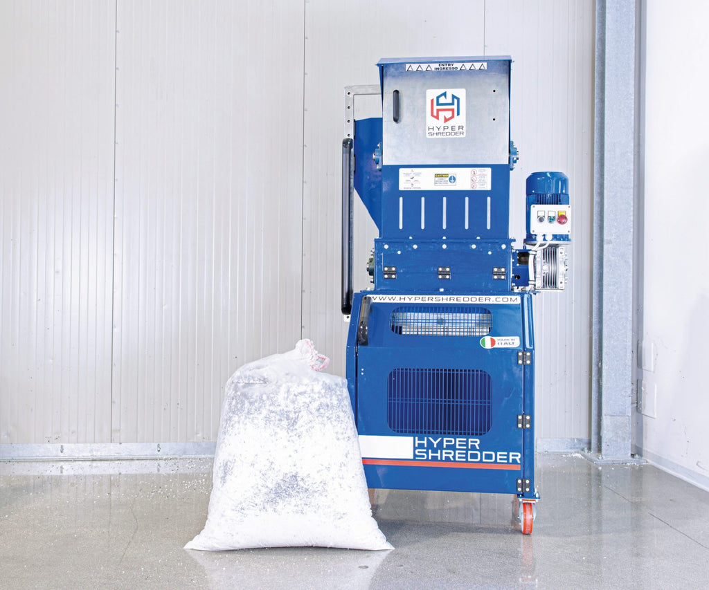 Poly Renew 515 - Polystyrene compactor and granulator