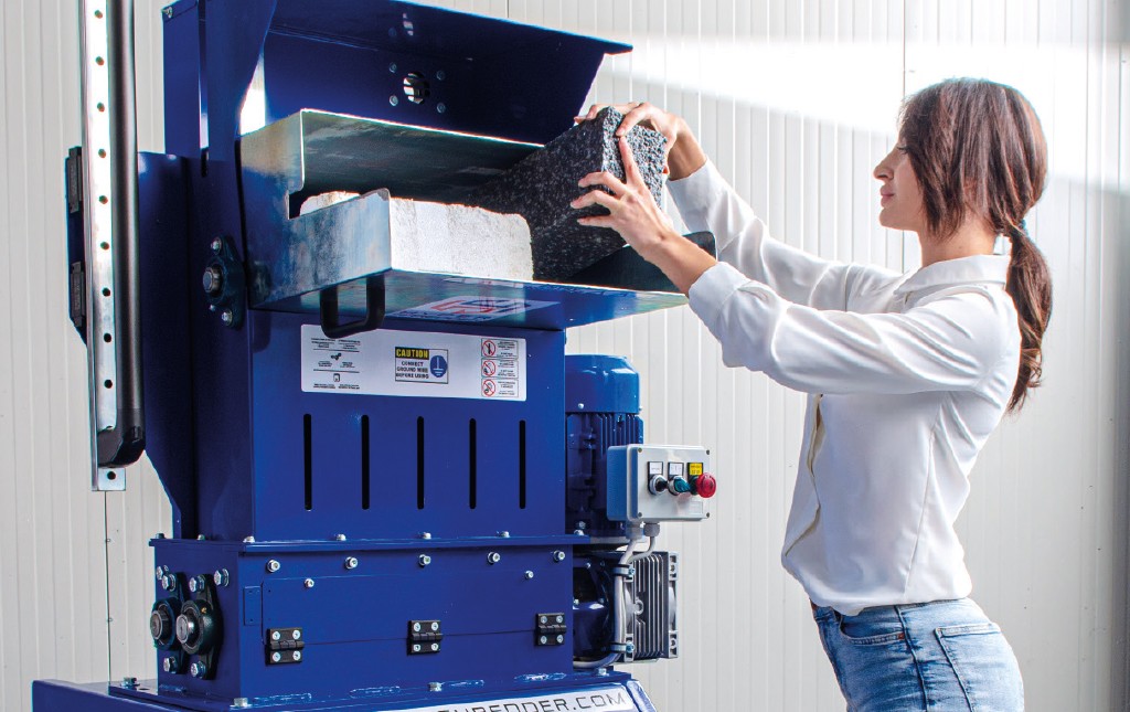 Poly Renew 515 - Polystyrene compactor and granulator