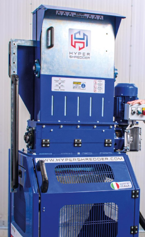 Poly Renew 515 – Polystyren komprimator och granulator